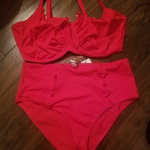 Pour Moi Red Swim Set